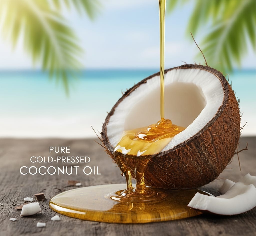 Cold-Pressed Coconut Oil